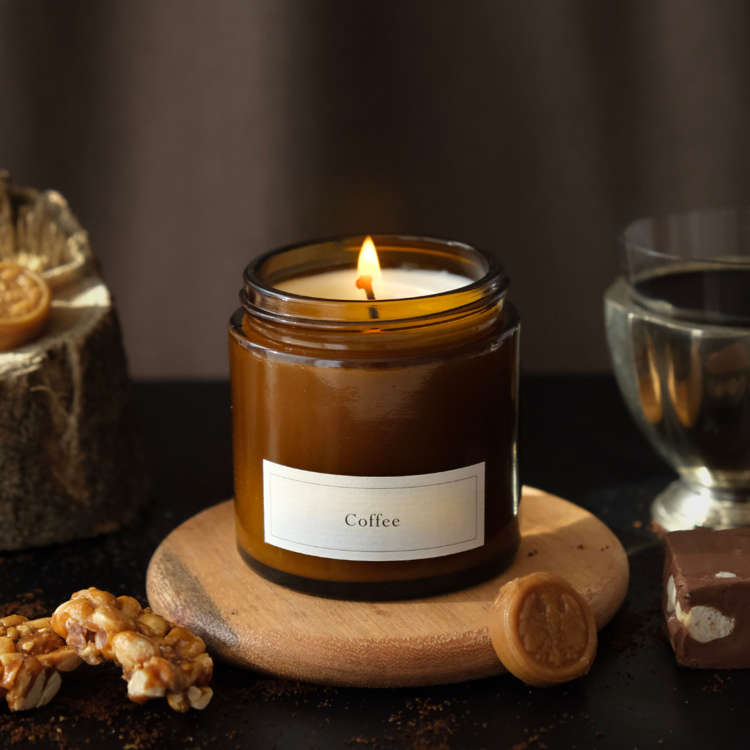 Sojawachskerze Kaffee LIMA Manufaktur