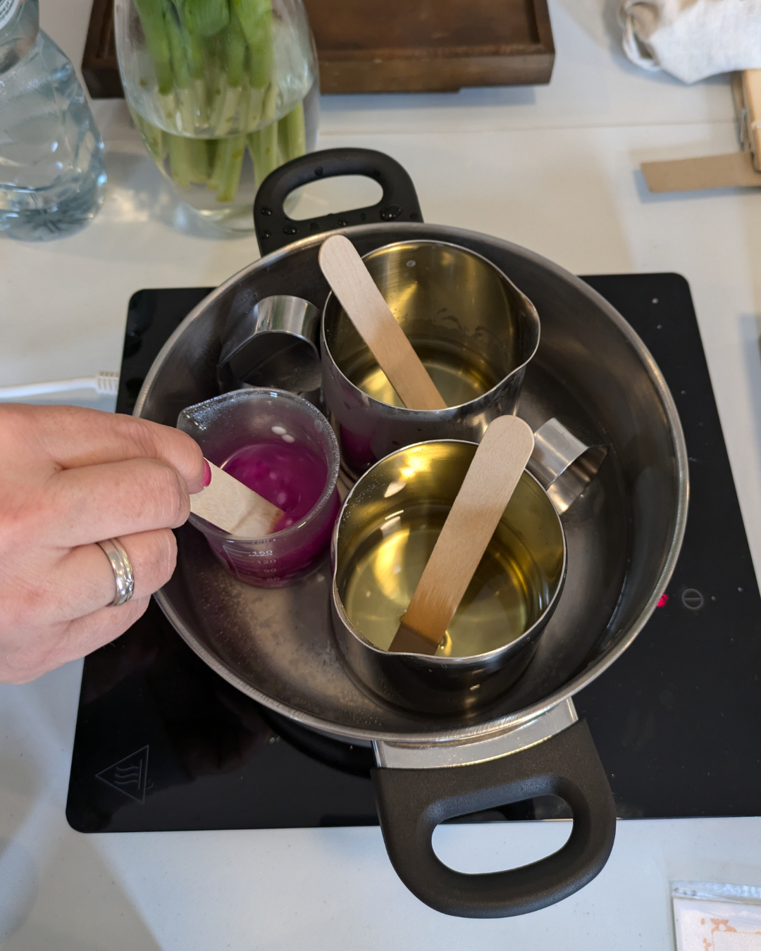 Kerze selber machen Workshop in Berlin