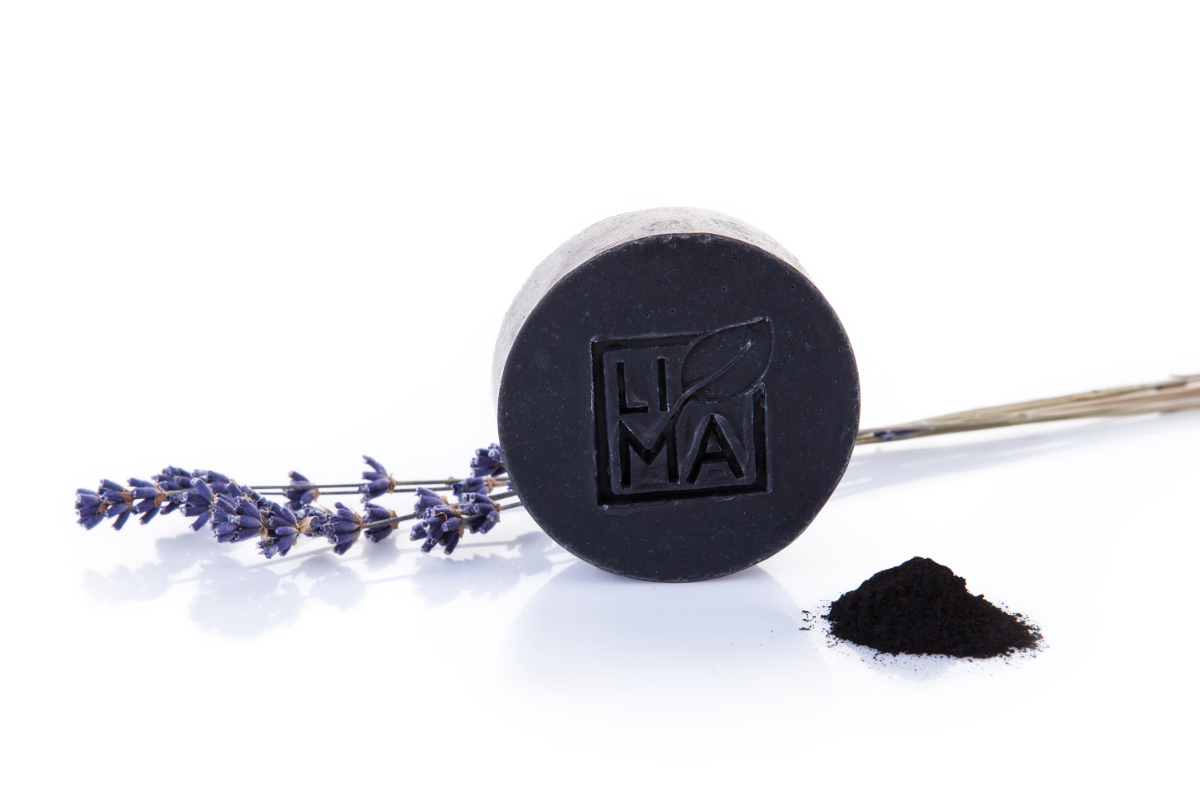 BLACK LAVENDER face soap for combination and oily skin
