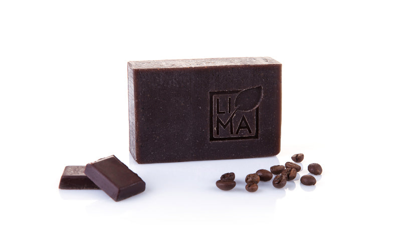 CHOCOLA body soap with coffee peeling
