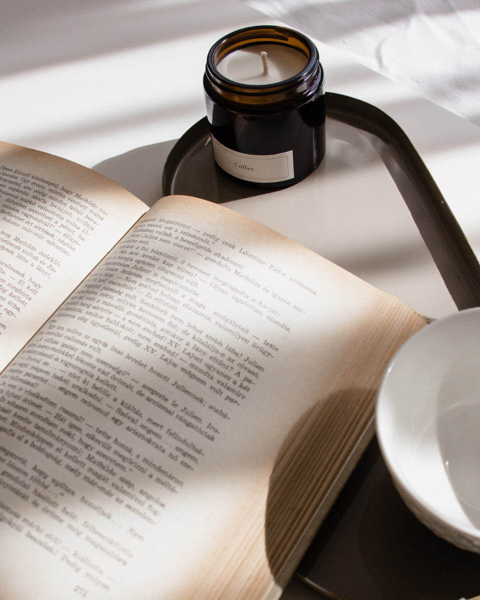 Coffee soy wax candle