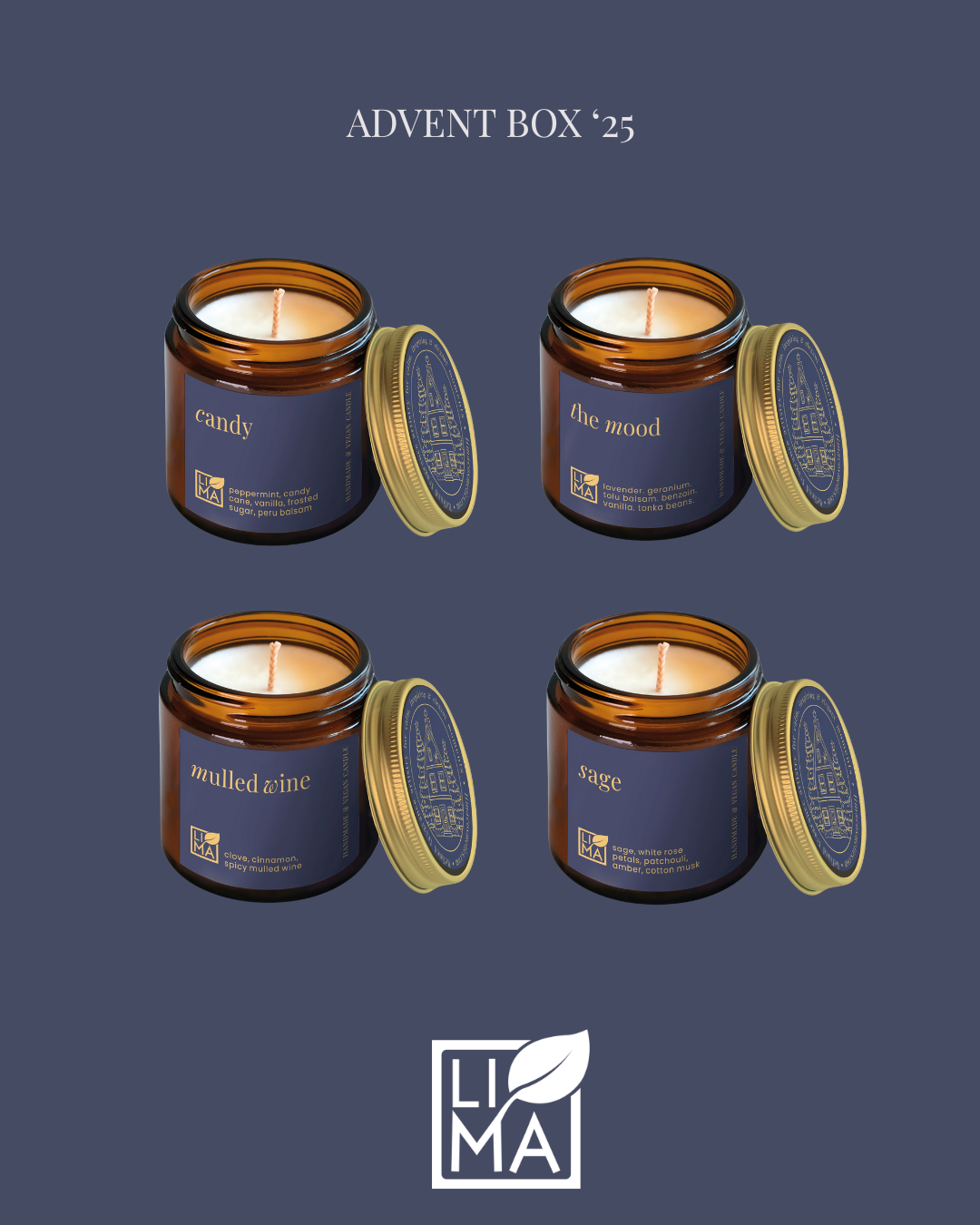 
                  
                    Adventskerzen Box – LIMA 2025 (Limited Edition)
                  
                