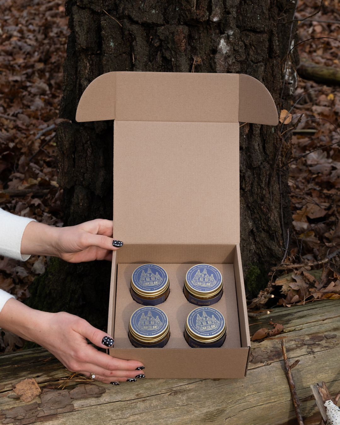 Adventskerzen im 4er Set aus Manufaktur