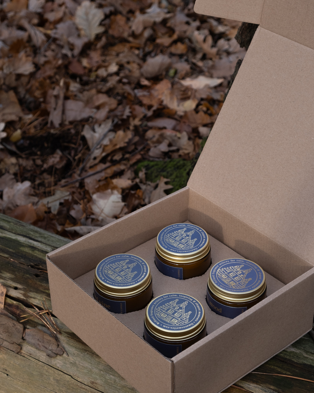 Ausgefallene Adventskerzen 4er Set