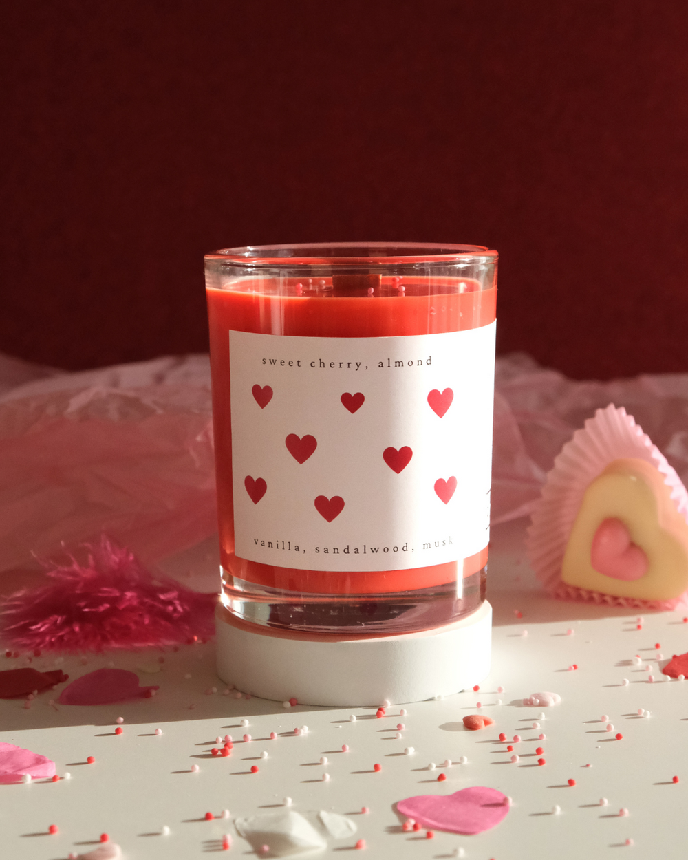 Duftkerze Valentinstag LIMA Amore