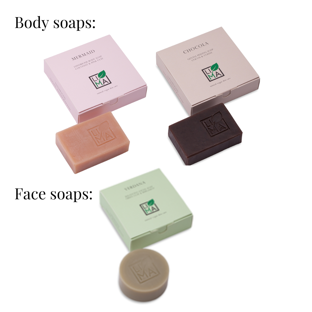 
                  
                    Gift set with ceramic soap dish
                  
                
