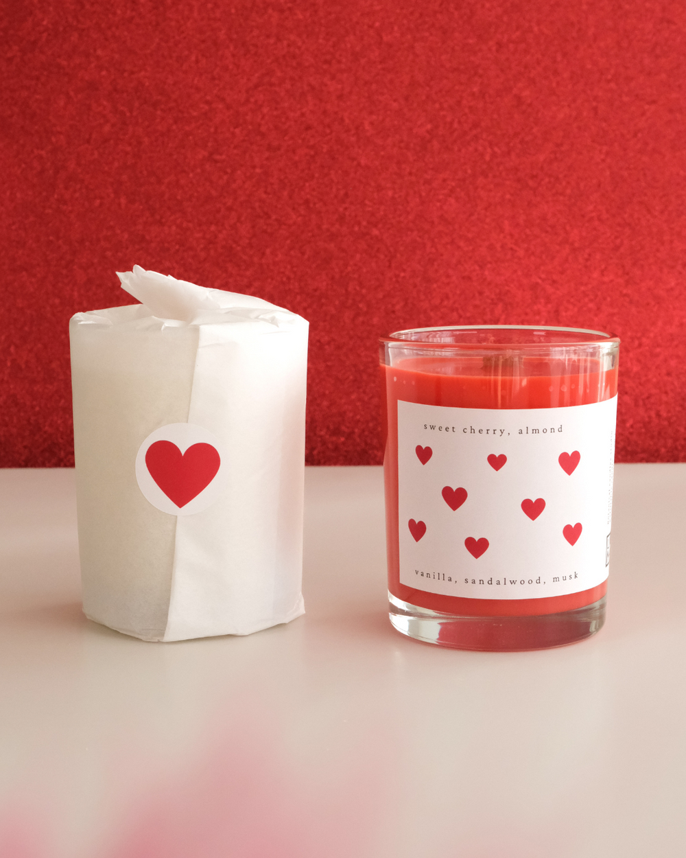 LIMA Amore Kerze und Verpackung
