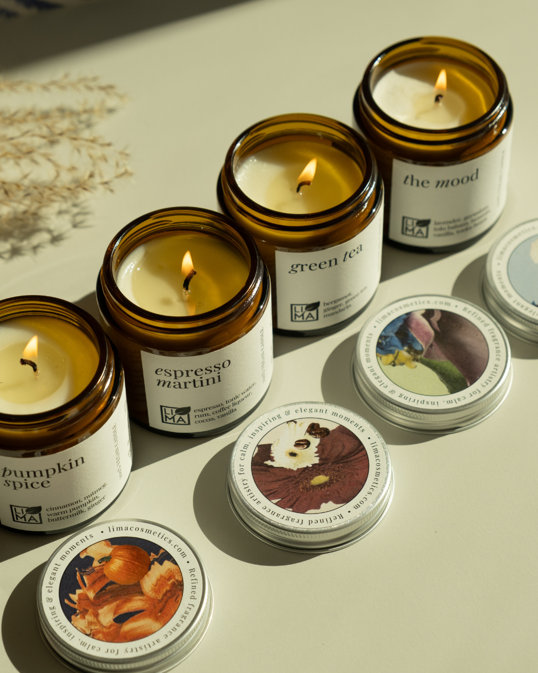 LIMA Duftkerze Set – stimmungsvolle Kerzen für den Herbst